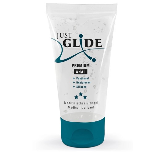 Just Glide Premium Anal - Nawilżający Lubryaknt Analny Premium 50 ml